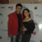Anupam Bhattacharya poses with a friend at India-Forums 11th Anniversary Bash