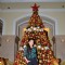 Soha Ali Khan poses with the Christmas Tree at ITC Classmates Event