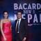 Neha Dhupia and Manish Seth pose for the media at the Launch of Bacardi at Nepal