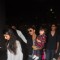 Gauri Khan was snapped with her children AbRam, Aryan and Suhana at Airport