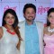 Celebs pose for the media at the Music Launch of Marathi Movie Mitwa
