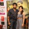 Rana Daggubati and Taapsee Pannu pose for the media at the Press Meet of BABY in Hyderabad