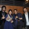 Siddharth & Shankar Mahadevan with Ehsaan Noorani at the 60th Britannia Filmfare Awards