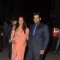R. Madhavan with his wife at the 60th Britannia Filmfare Awards