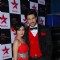 Shivin Narang and Farnaz Shetty pose for the media at Valentines Day Event by Star Plus
