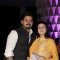 Sreesanth with his wife at Smita Thackerey's Son's Wedding Reception