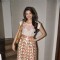Kajal Aggarwal poses for the media at Alert India NGO Event