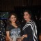 Sheeba Akashdeep poses with a friend at Sonu Nigam and Bickram Ghosh's Album Launch