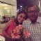 Sreejita De with Her Dad