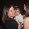 Urvashi Sharma with her daughter at the MFT Fitness Bash