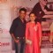 Anup Soni and Juhi Babbar pose for the media at the Premier of the Play Mera Woh Matlab Nahi Tha