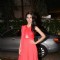 Amyra Dastur poses for the media at Tanvi Kedia Collection Launch at Fuel