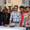 Emraan Hashmi poses with media persons on his Birthday