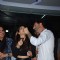 Sunny Leone sharing moment with Daniel Weber at the Special Screening of Ek Paheli Leela