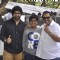 Shankar Mahadevan poses with Sons at the Music Launch of Dil Dhadakne Do