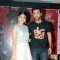 Ranbir Kapoor and Anushka Sharma poses for the media at the Promotions of Bombay Velvet in Delhi