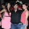 Kiku Sharda Poses with Ridheema Tiwari and Roop at Launch Party of Resto Bar 'Take It Easy'