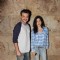 Sanjay Kapoor poses with wife at the Special Screening of Piku by Ritesh Sidhwani