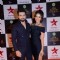Rithvik Dhanjani and Asha Negi pose for the media at Star Parivaar Awards 2015