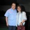 Ramesh Taurani With His Wife at Special Screening of Dil Dhadakne Do