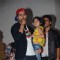 Varun Dhawan was snapped holding a small girl during the ABCD 2 Pond's Men Promotions