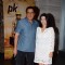 Ronnie Screwvala With His Wife at Success Bash of PK