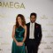 Abhishek Bachchan and Cindy Crawford at Omega Meet and Greet