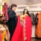 Rohhit Verma Showcases the New Collection to Bhagyashree