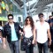 'Brothers Team' Sidharth Malhotra, Jacqueline  and Askhay Kumar Snapped at Airport