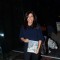 Zoya Akhtar poses for the media at Zarine Khan's Book Launch