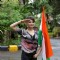Urvashi Rautela salutes the tricolor on Independence Day