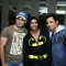 Karanvir Bohra poses with Vivian Dsena and Ganesh Hegde at his Birthday Bash