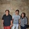 David Dhawan, Varun Dhawan and His Mother at Screening of Welcome Back