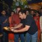 Salman Khan Offers Prayer to Ganesh at Home