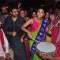 Shilpa Shetty Plays Dhol During Ganpati Visarjan!