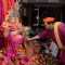 Nitin Mukesh performs the rituals during Ganesh Puja
