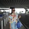 Kiara Advani poses for the media at Airport