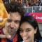 Lisa Ray and Hrithik Roshan at ISL Match