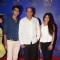 Ashutosh Gowarikar with his Kids at Screening of Beauty and The Beast