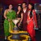 Sudha Chandran, Arjun Bijlani, Adaa Khan and Mouni Roy at Launch of Colors' New Show 'Naagin'