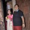 David Dhawan with Wife at Karva Chauth Celebrations at Anil Kapoor's Residence