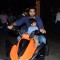 Raj Kundra with his Kid at Aaradhya Bachchan's Birthday Bash