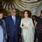 Boney Kapoor and Sridevi at Jaya Prada's Son's Wedding