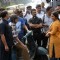 Big B, Nawazuddin and Vidya Balan shooting for "Te3n"