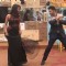 Varun Dhawan Shakes a Leg with Rochelle Rao in Bigg Boss 9 House durng Promotions of 'Dilwale'