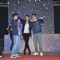 Girish Kumar and Navneet  Dhillon at Launch of Teaser Trailer of 'Loveshhuda' at Mithibai College