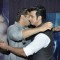 Sharman Greets Karan Singh Grover at Success Bash of 'Hate Story 3'