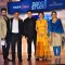 Host Manish Paul and Madhuri Dixit with her Husband at Launch of 'Dance Studio' Channel on Tata Sky