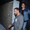 Salman Khan's Snapped with Sajid Nadiadwala post Dinner
