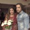 Arjan Bajwa with Gurpreet Kaur Chadha on her Birthday Bash
